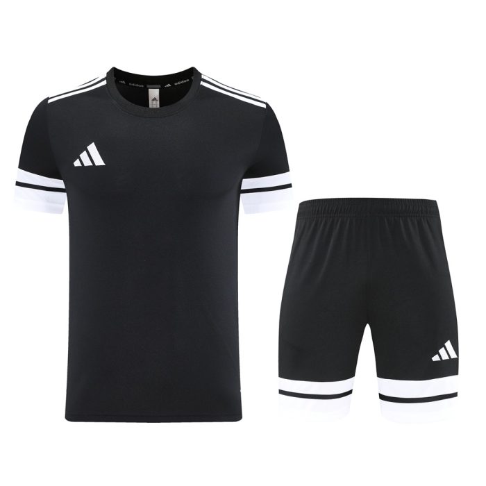 Tracksuit Adidas 2025-26 - Black/White Bande