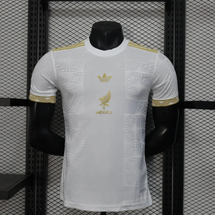 Mexico White & Gold Special Edition Jersey