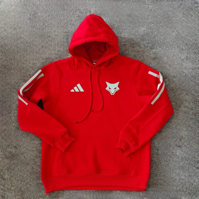 Sweat à Capuche Wolves - Red