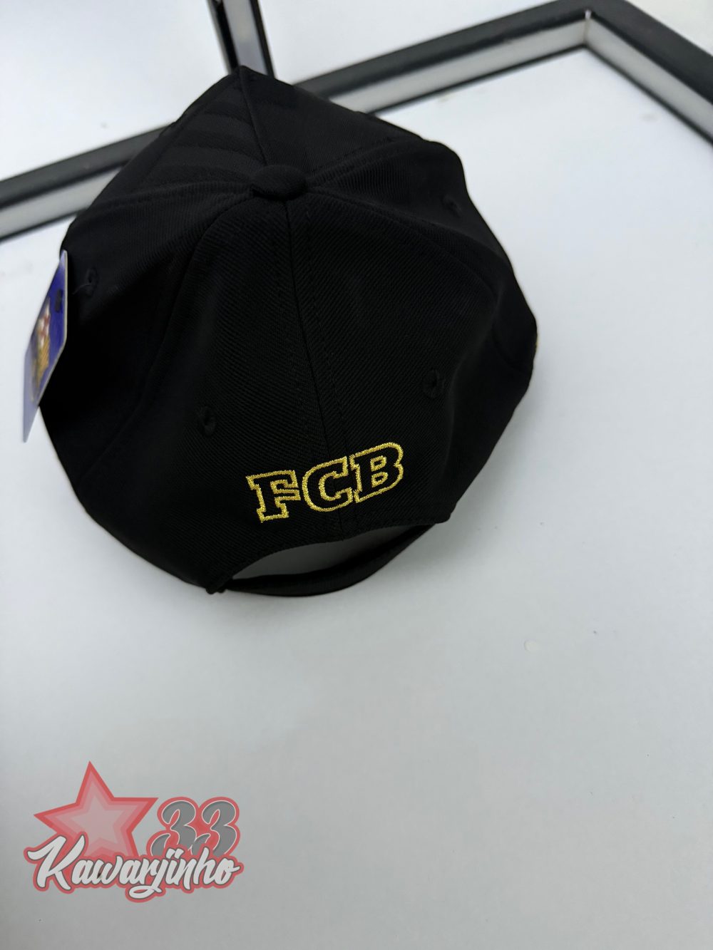 CAP BARCELONE - BLACK/GOLD – Image 3