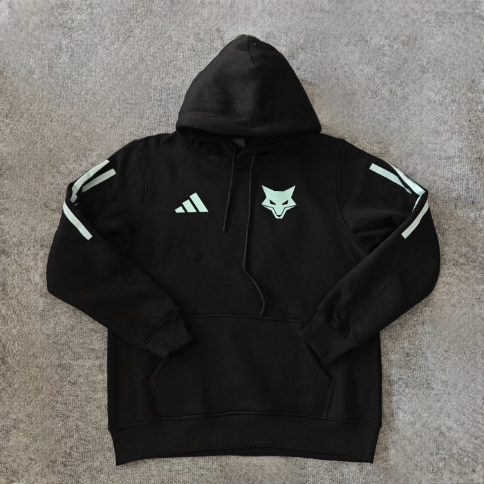 Sweat à Capuche Wolves - Black