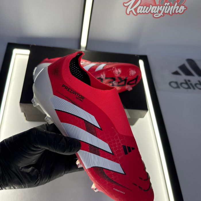 Adidas Predator Elite  FG Lucid Red/White/Black