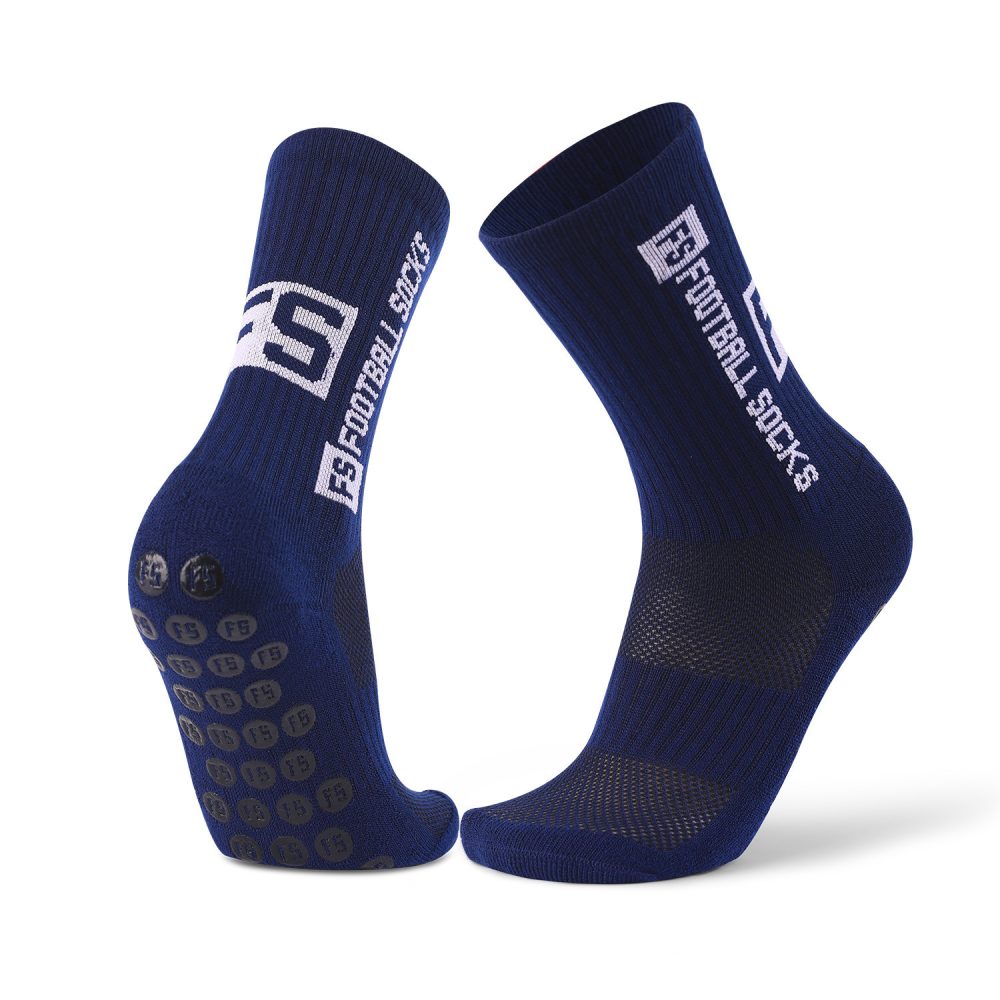Chaussette Antidérapante Football Socks – Navy blue