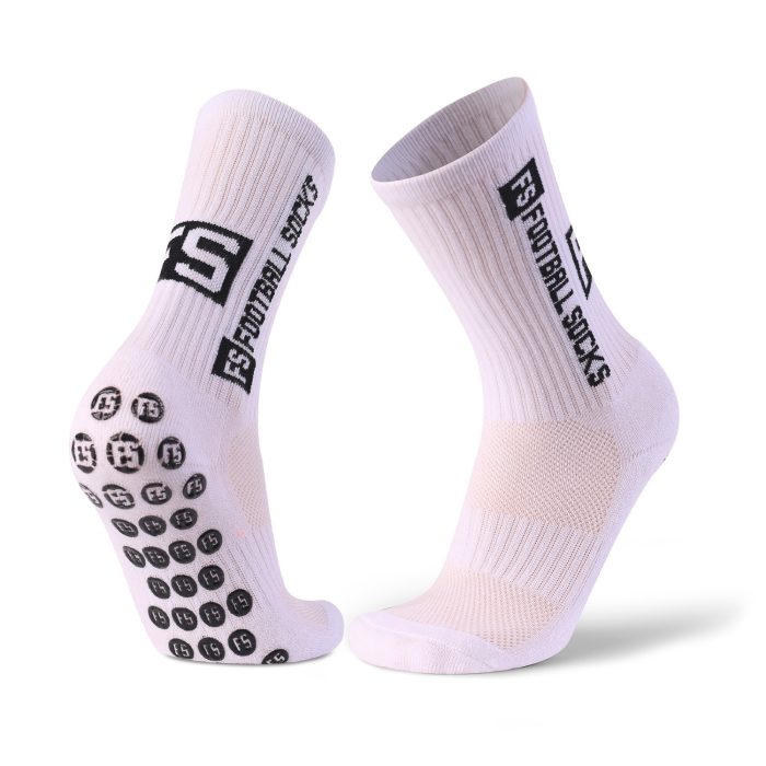 Chaussette Antidérapante Football Socks – White