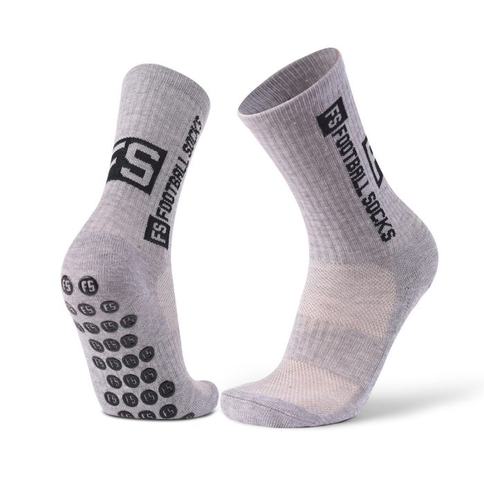 Chaussette Antidérapante Football Socks – Grey