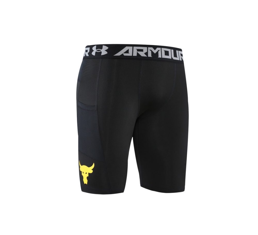 Cuissard Under Armour 2025-26 - Black/Yellow