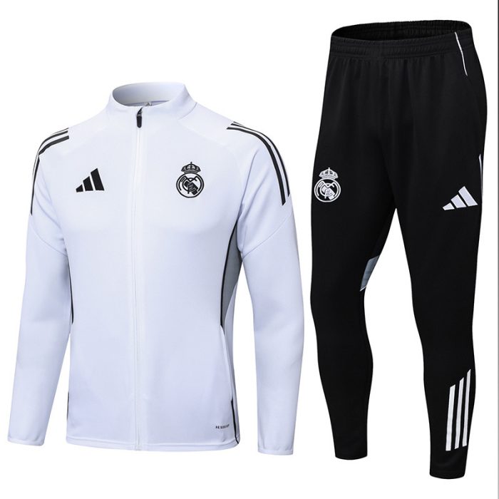 Survêtement Real Madrid Zip 2025/26 – White