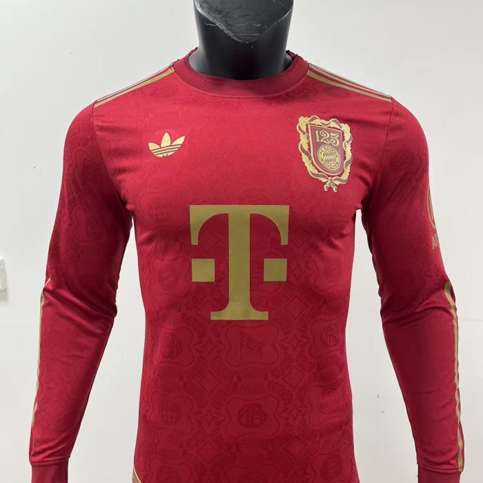 Bayern Munchen 125th Anniversary Kit Manches Longues 2025-26