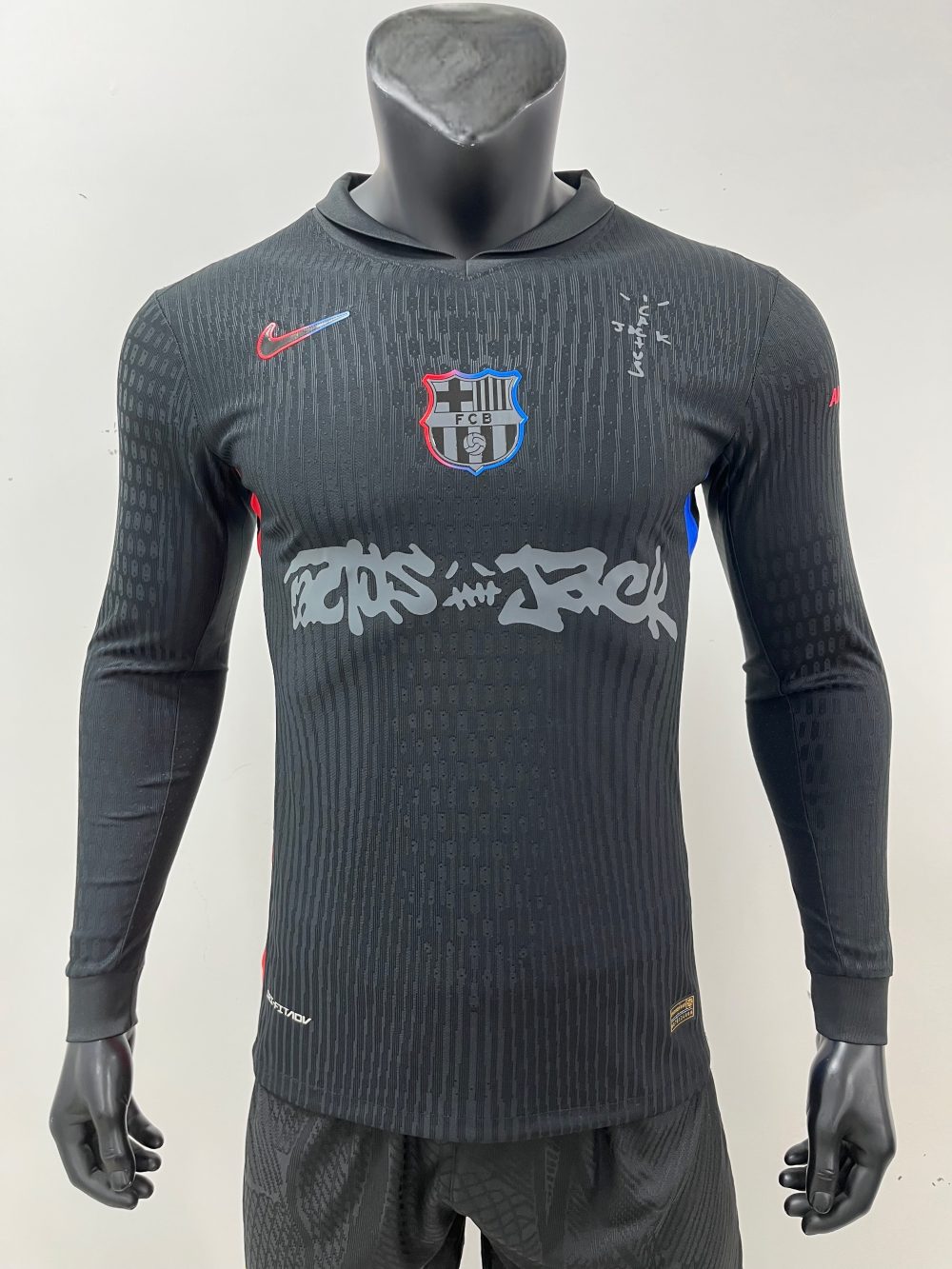 FC Barcelone Away Kit x Travis Scott Manches Longues - 2025-26