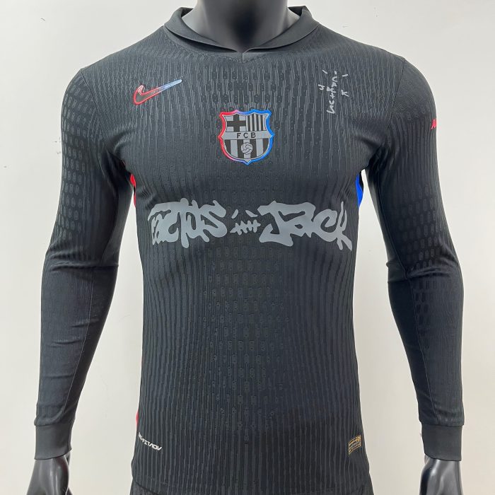 FC Barcelone Away Kit x Travis Scott Manches Longues - 2025-26
