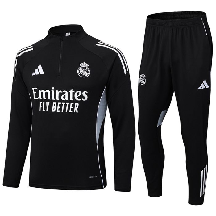 Survêtement Real Madrid 2025/26 – Black