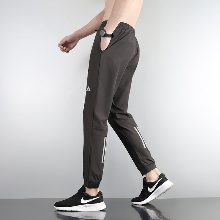 Pantalon Adidas Bande - Gris Charbon