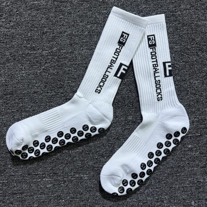 Chaussette Antidérapante Football Socks – White