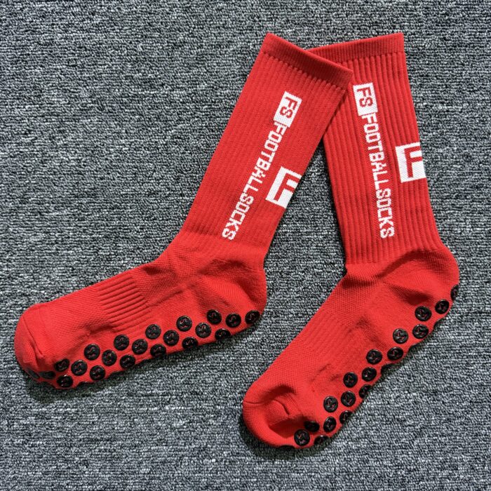 Chaussette Antidérapante Football Socks – Red