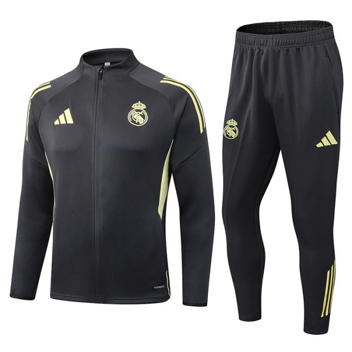 Survêtement Real Madrid Veste 2025/26 – Gris/pistache