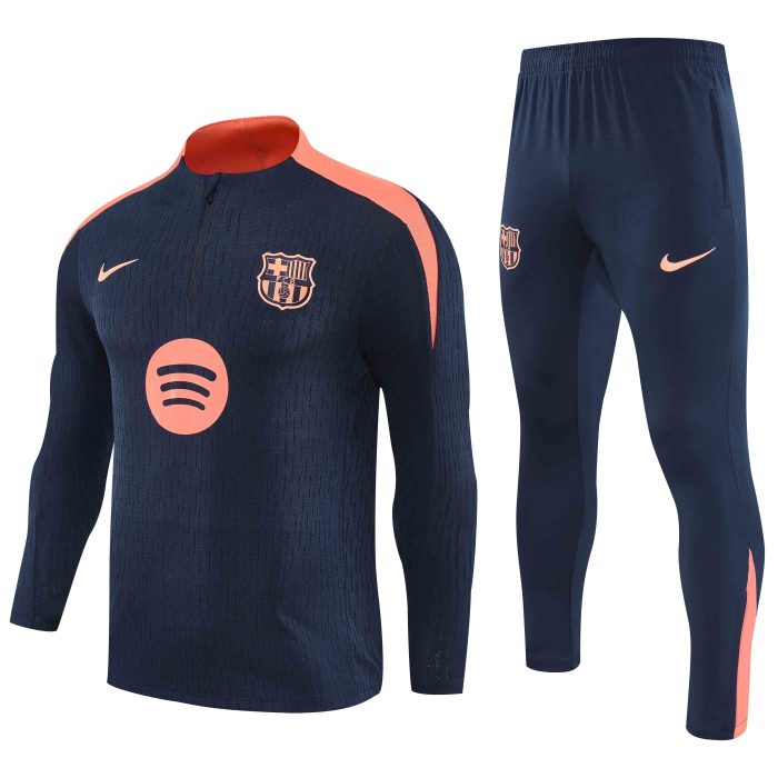 Tracksuit FC Barcelone 2025-26 - Blue/Pink