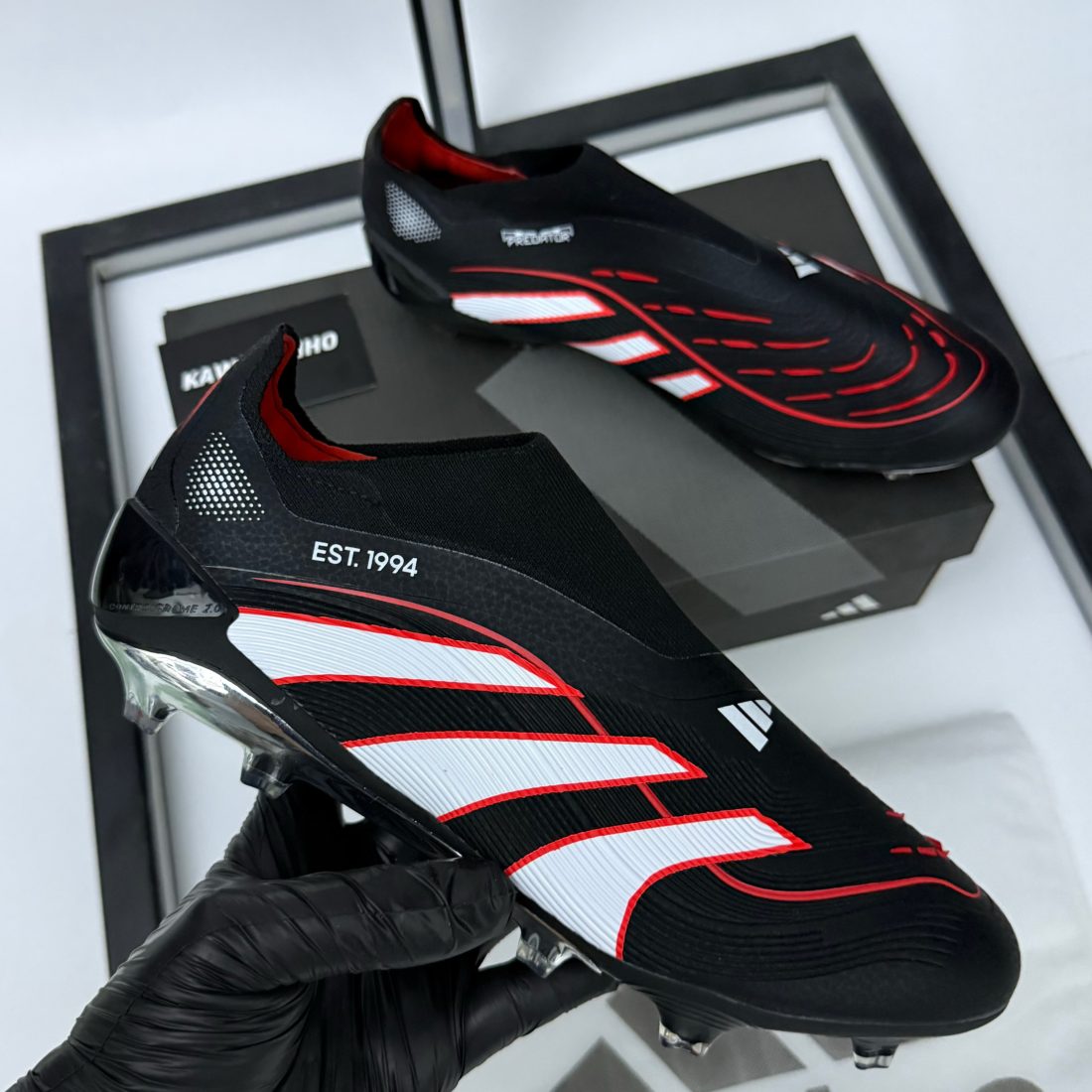 Adidas Predator Elite FG – Black/Red