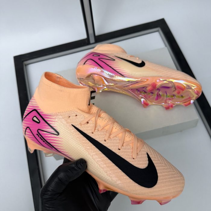 Nike Air Zoom Mercurial Superfly 10 Elite FG - Pink/Orange