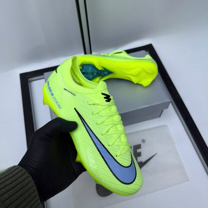 Nike Air Zoom Mercurial Vapor 16 Elite FG – Pistachio/Blue