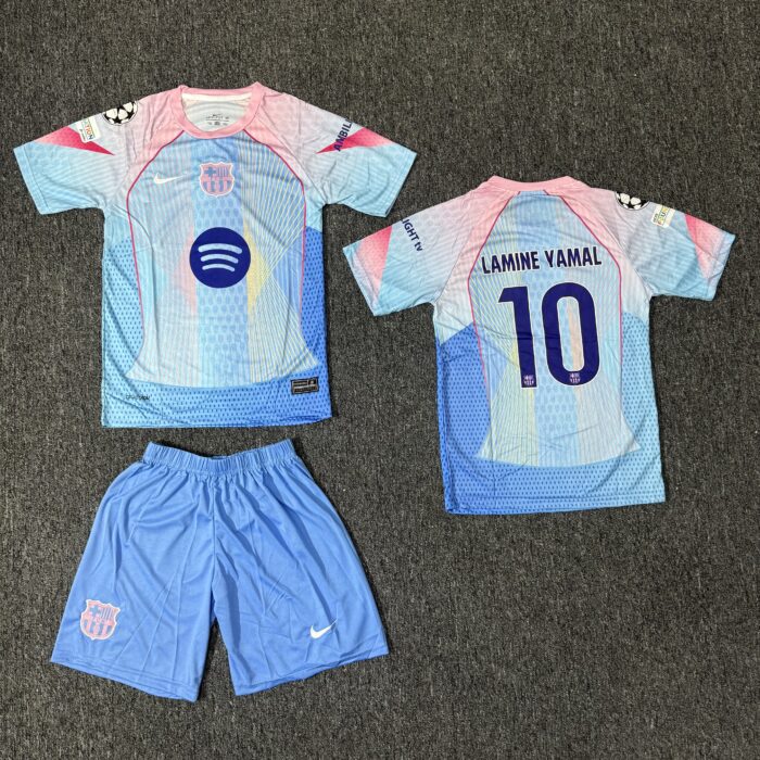 Tenue FC Barcelone Edition Jersey Bleu 2025-26 - Lamine Yamal 10