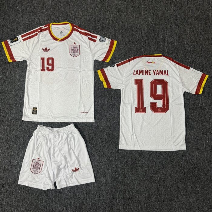 Tenue Espagne Away 2026-27 – Lamine Yamal 19