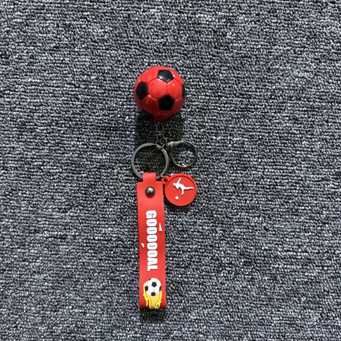 Porte-Clé Football Gooal - Rouge/Noir