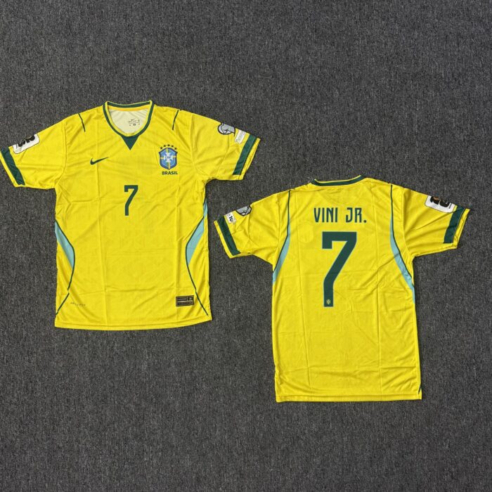Bresil Home Jersey 2026-27 - Vini Jr 7