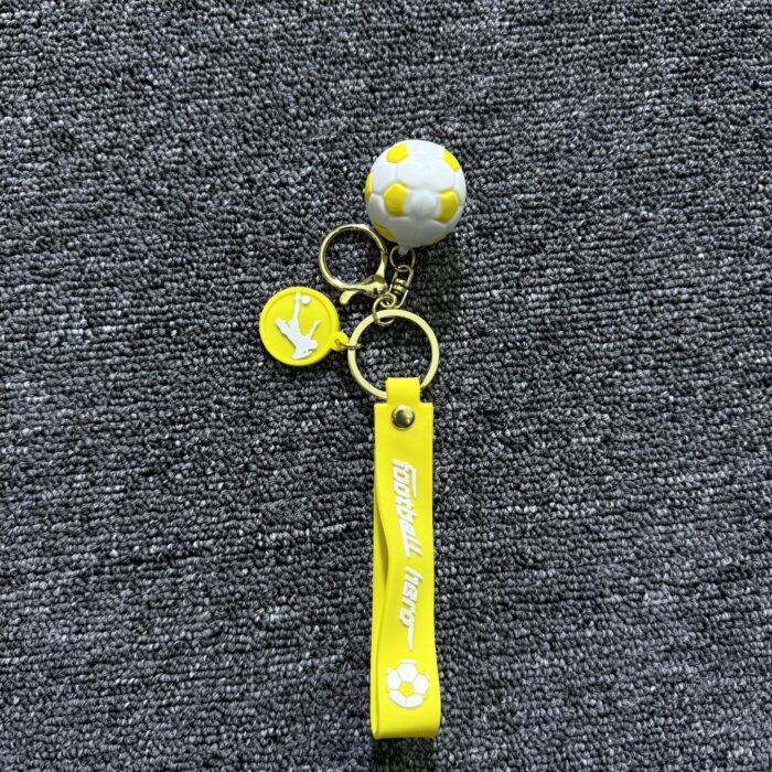 Porte-Clé Football Hero – Jaune