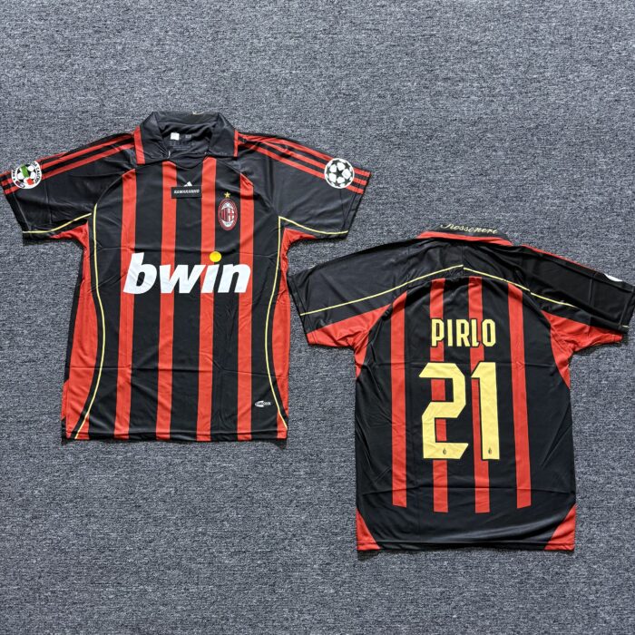 AC Milan Home Jersey 2007-08 - Pirlo 21