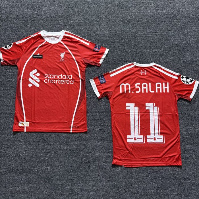 Liverpool Home Jersey 2025-26 - Mo Salah 11