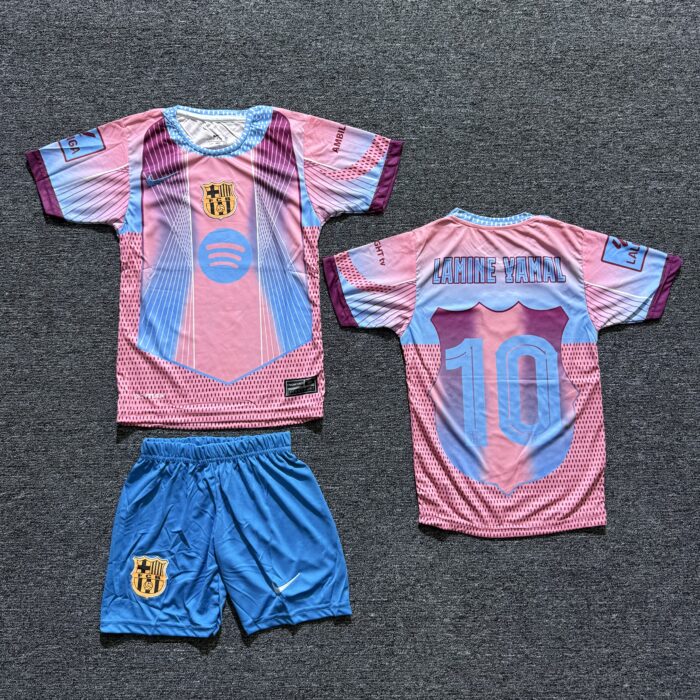Tenue FC Barcelone Edition Jersey Pink 2025-26 - Lamine Yamal 10
