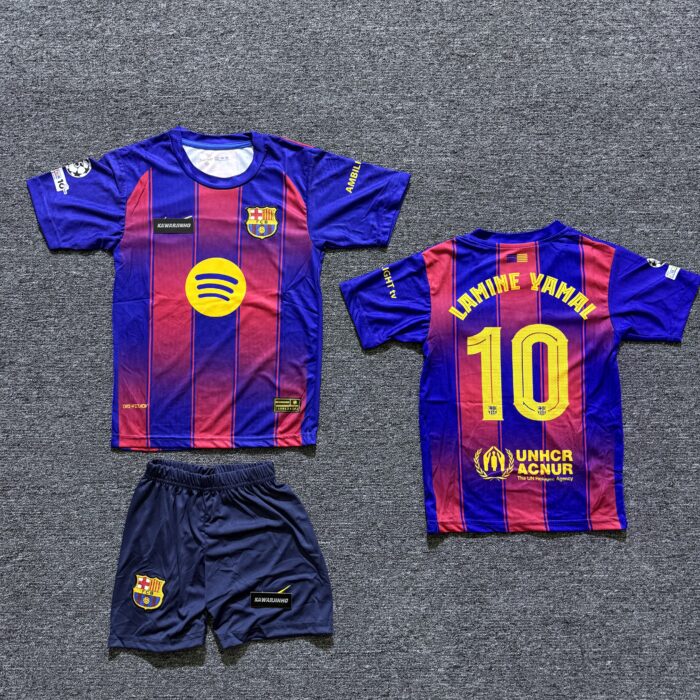 Tenue FC Barcelone Home 2025-26 - Lamine Yamal 10