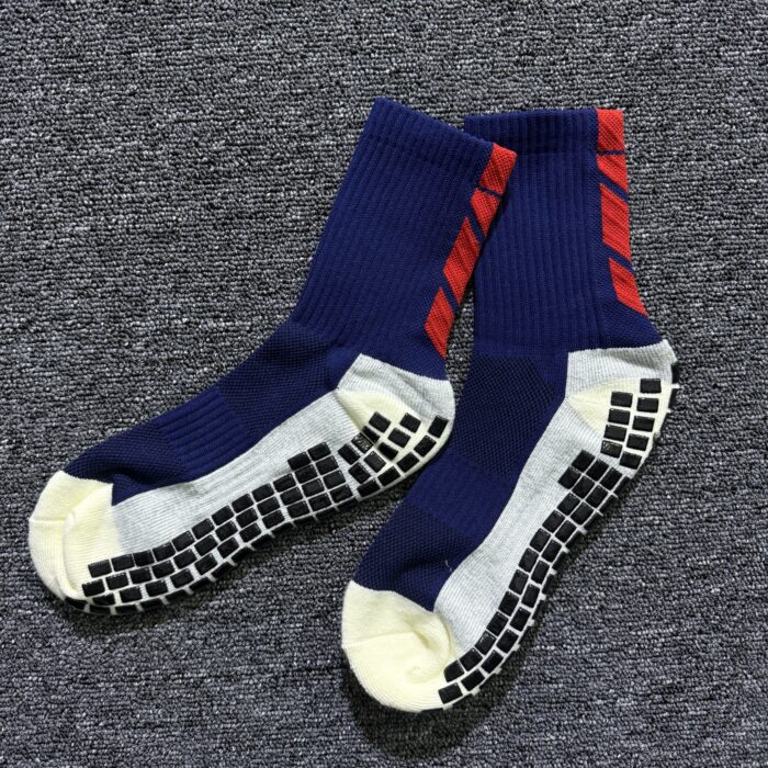 Chaussette Antidérapante Hummel – Bleu Rouge