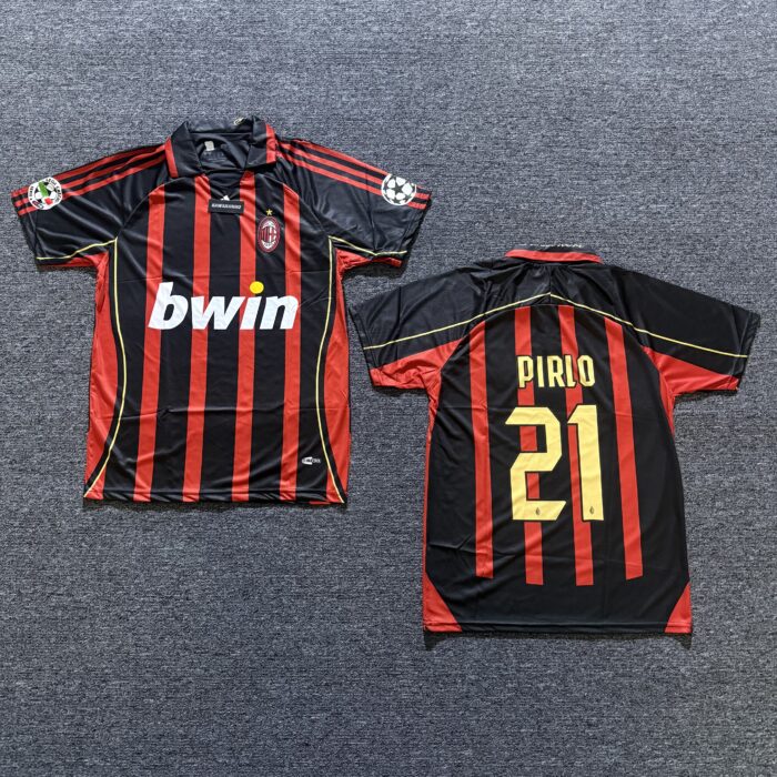 Ac Milan Home Jersey 2008 - Pirlo 21