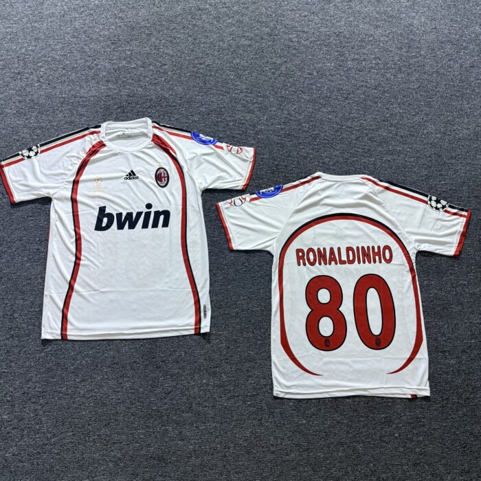 Ac Milan Away Jersey 06-07 - Ronaldinho 80