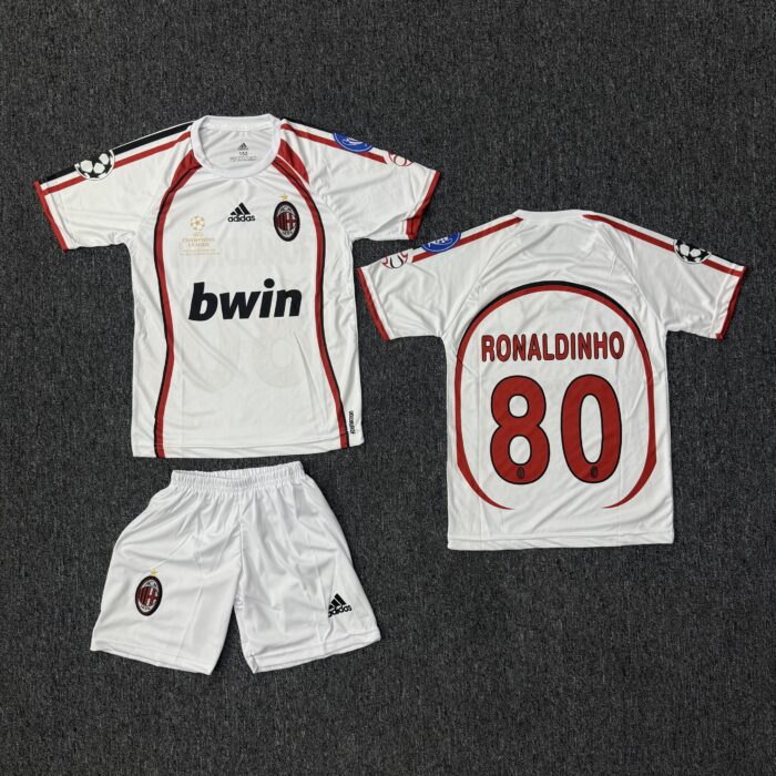 Tenue Milan Away 2007-08 - Ronaldinho 80
