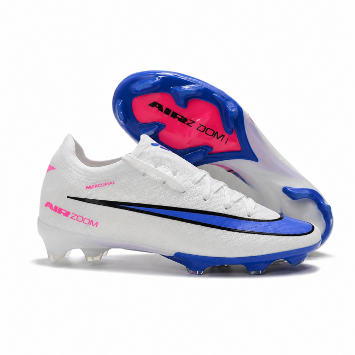 Nike Air Zoom Mercurial Vapor 16 Elite FG – Blanc/Bleu