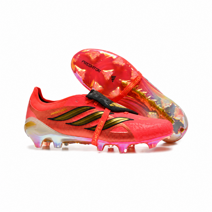 Adidas Predator Elite Tongue FG – Red/Gold