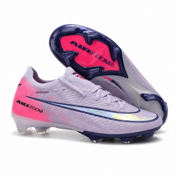 Nike Air Zoom Mercurial Vapor 16 Elite FG – Gris/Violé