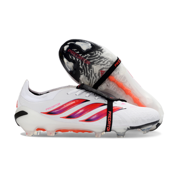 Adidas Predator Elite Tongue FG - White/Red