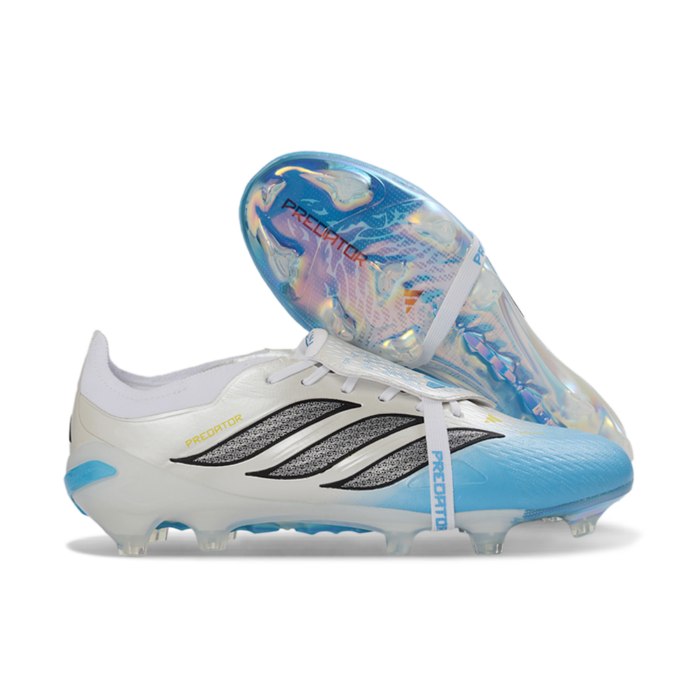 Adidas Predator Elite Tongue FG - White/Blue