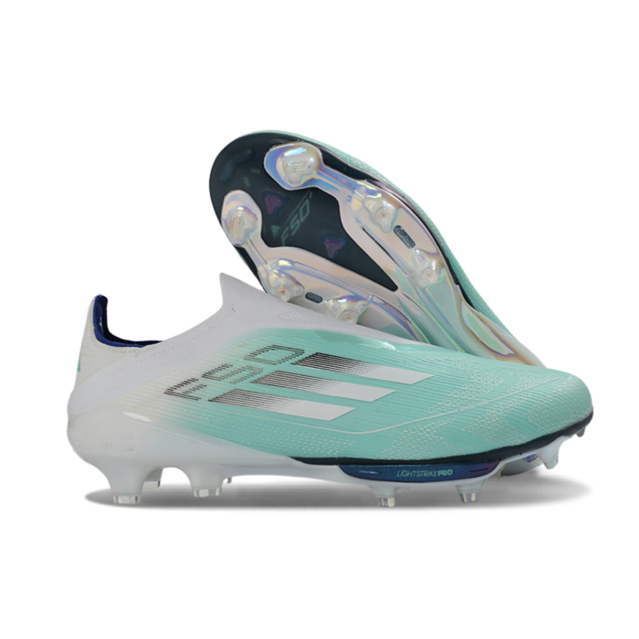 Adidas F50+ Elite FG - White/Turquoise