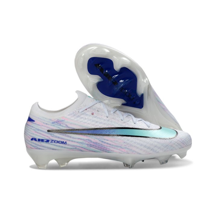 Nike Air Zoom Mercurial Vapor 16 Elite FG - White/Blue