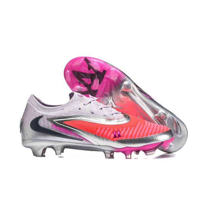 Nike Phantom 6 Elite FG - Grey/Pink