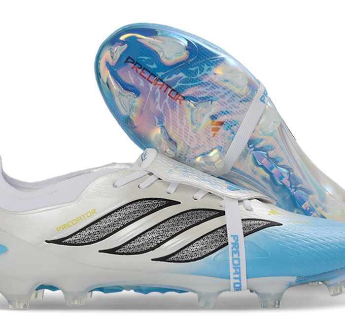 Adidas Predator Elite Tongue FG - White/Blue