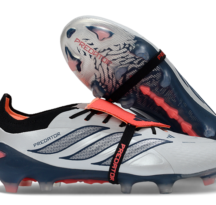 Adidas Predator Elite Tongue FG - Grey/Blue/Red