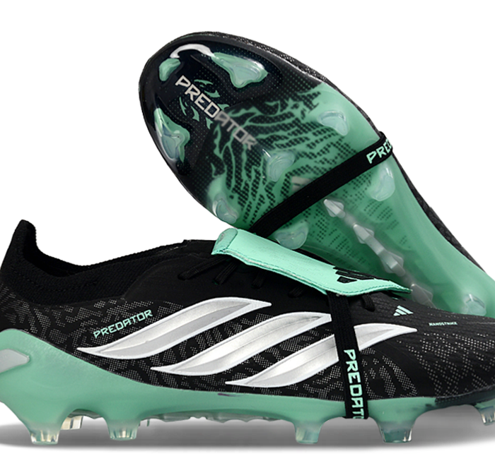 Adidas Predator Elite Tongue FG - Black/Green