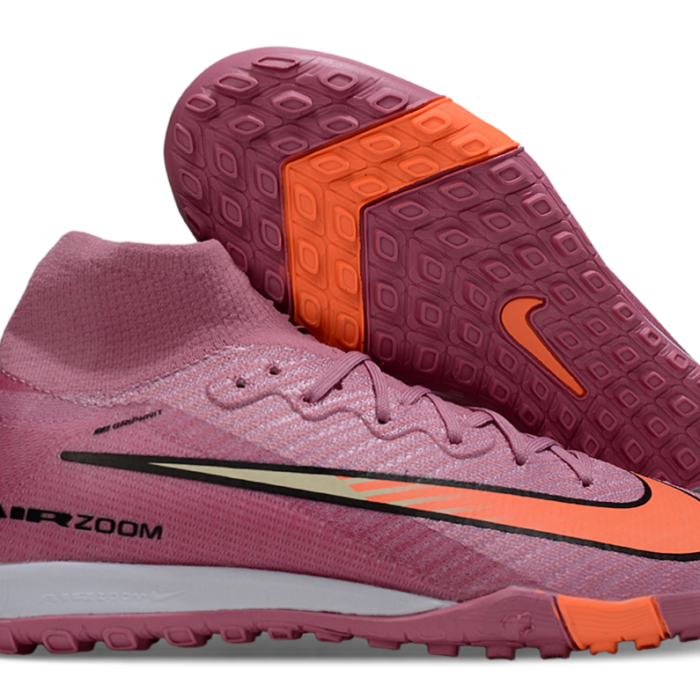 Nike Air Zoom Mercurial Superfly 10 Elite TF - Purple/Orange
