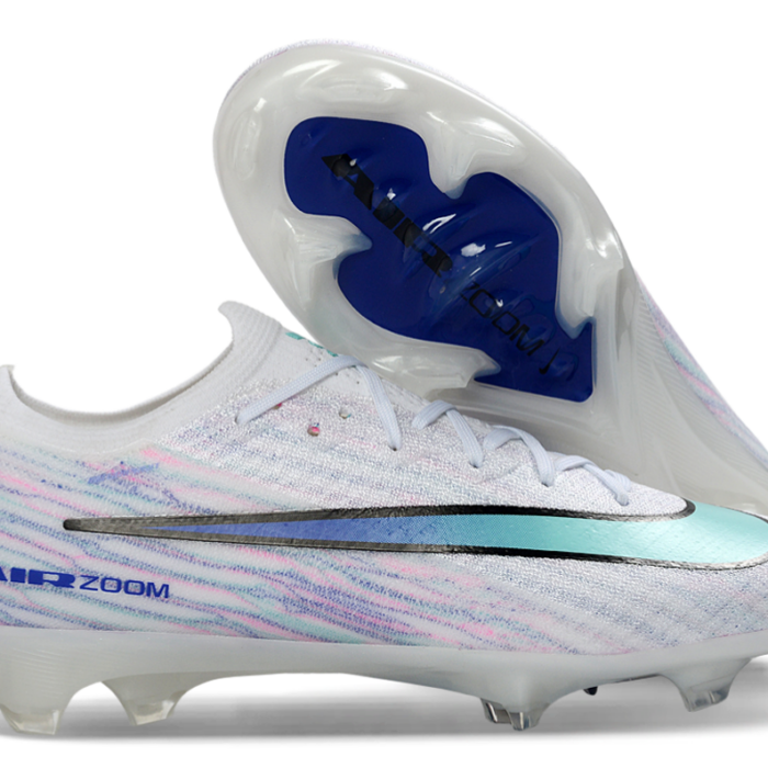 Nike Air Zoom Mercurial Vapor 16 Elite FG - White/Blue