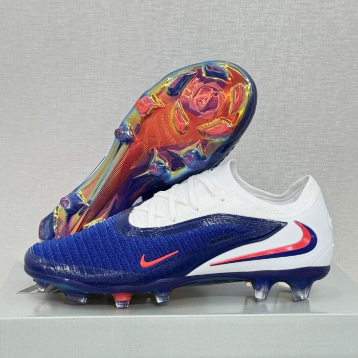 Nike Phantom 6 Elite FG - White/Blue